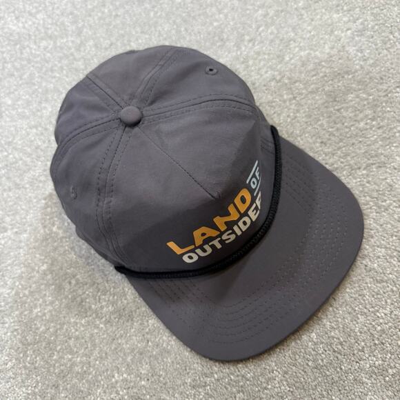 Brist Blanks Land of Outsiders Michigan Hat Gray Baseball Cap Nylon Adjustable - Picture 4 of 11